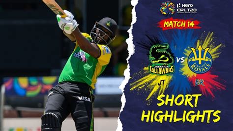 Highlights Jamaica Tallawahs Vs Barbados Royals Cpl Youtube