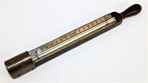 Antique Thermometer C J Tagliabue Thermometer Mercury Thermometer