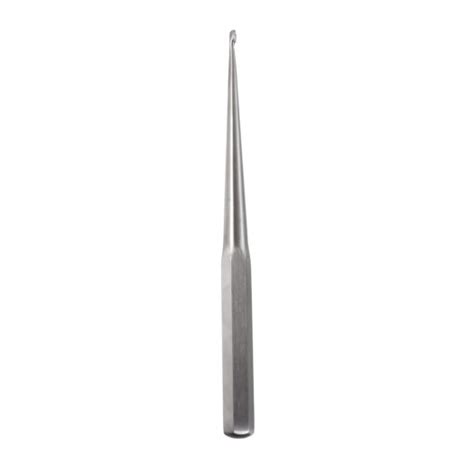 Spinal Fusion Curette Size Hex Handle Straight Boss