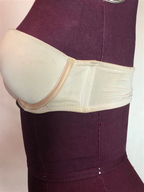 NUDE PUSH UP Strapless Bra Underwire Womens 32B Etsy