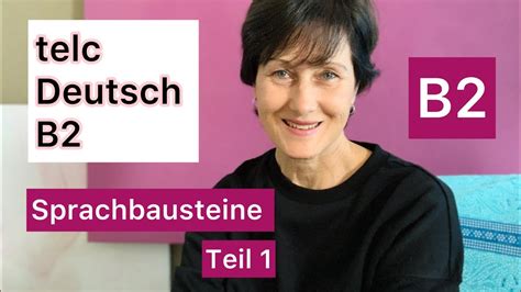 B2 Telc Sprachbausteine 1 Miriam Deutsch Lernen YouTube