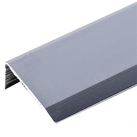 Buy Tira De Transici N De Piso Gris De Aluminio En Ngulo Recto Para