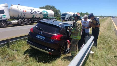 Triple Choque En La Autov A C Mo Quedaron Veh Culos Involucrados