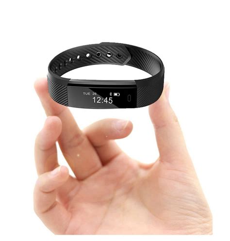 Smart Bracelet Fitness Tracker Step Counter Activity Monitor – Gadget Workout