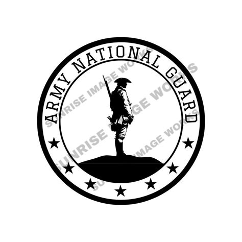 Army National Guard Svg Digital Download For Cricut Silhouette Laser