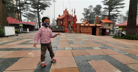 Breathtaking Scenic Views At Jakhu Mandir In Shimla Jakhu Mandir