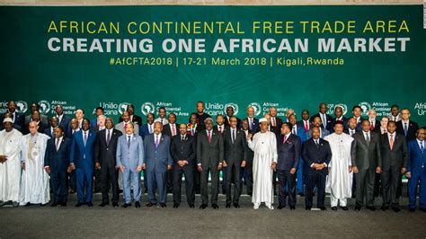 44 African Countries Sign African Continental Free Trade Area Nigeria