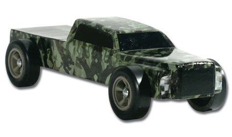 Body Skin® Camouflage Paint Pinecar Derby Pinewood Race Car