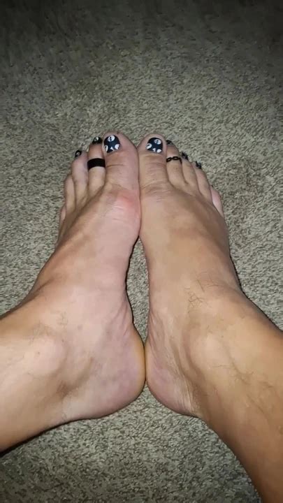 My Toes With Halloween Pedicure And Toe Rings Gay Massage Porn Feat TNfootlvr XHamster