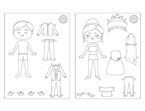 printable paper dolls  preschool