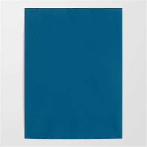 Mid Tone Blue Solid Color Autumn Winter Trending Hue Pantone