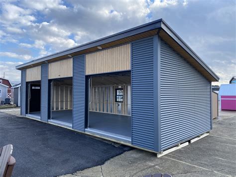 Slanted Roof Garages Slant Roof Garage