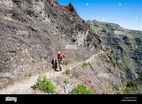 Portugal Madeira Island Hike Between Pico Ruivo And Pico Arieiro