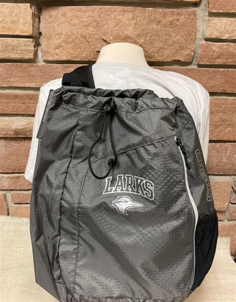 Drawstring Bag Grey Hesston College