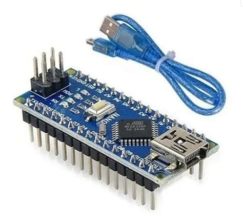 Arduino Nano V30 Compatível Com Cabo Usb Autocore Robótica