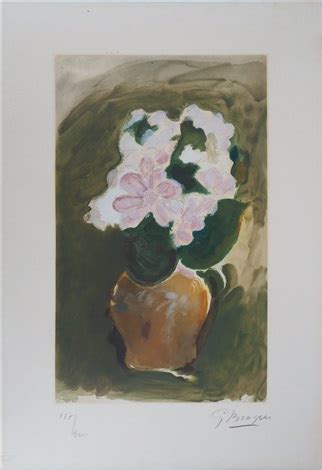 Le Bouquet Rose Par Georges Braque Sur Artnet