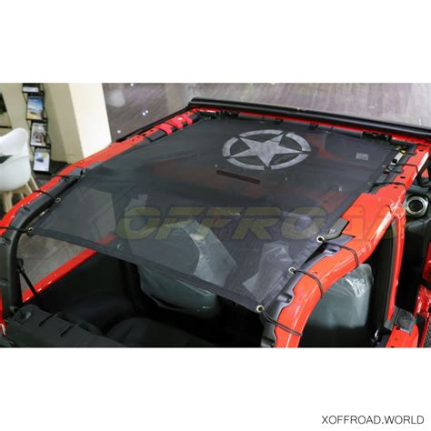 Plage Bikini Top portes Noir Étoile points Jeep Wrangler JL XOBB X Offroad