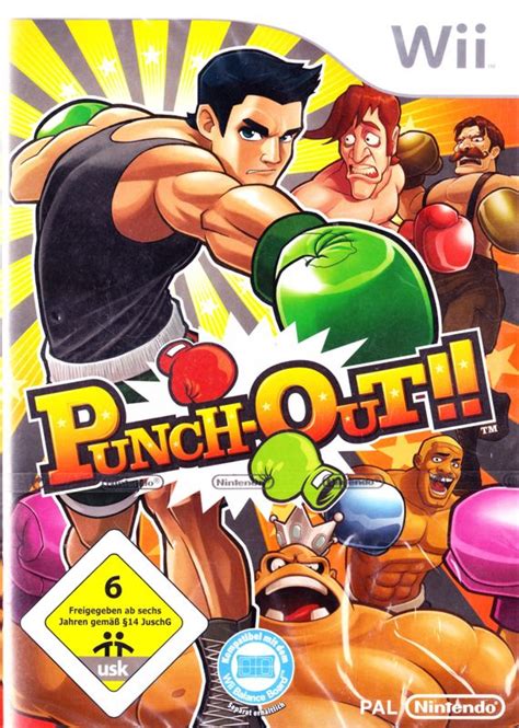 Punch-Out!! (2009) Wii box cover art - MobyGames