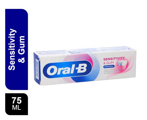 Buy Oral-B Sensitive & Gum Original Tooth Paste 75 ml Online in UAE ...
