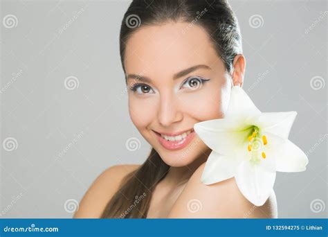 Youthful Brunette Beauty Stock Image Image Of Latino