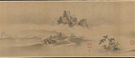 kano tsunenobu  views   xiao  xiang rivers japan edo