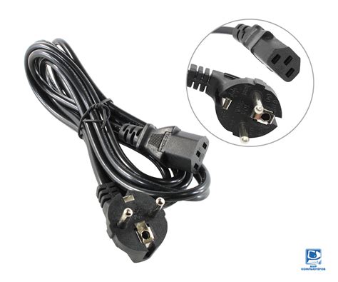 Купить Кабель питания 220v 1.8m PC-186 с вилкой под углом 90 град. в ...