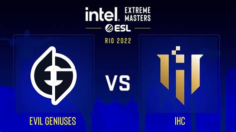 Evil Geniuses Vs IHC Map 1 Nuke IEM Rio Major 2022 Challengers