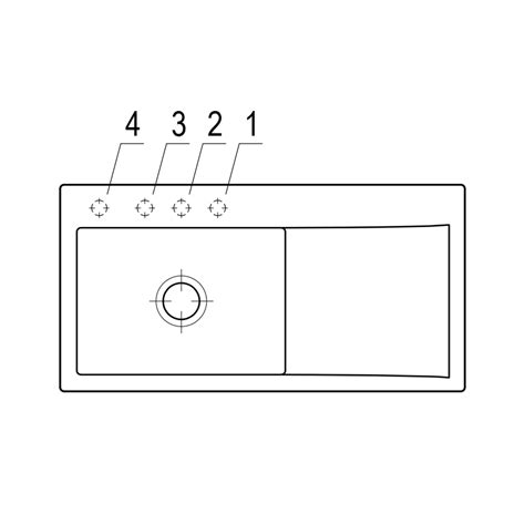 Villeroy & Boch Subway Style 60 Küchenspüle stone white - 336202RWHL123 ...