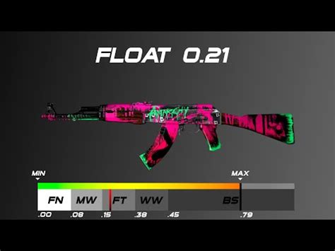 Csgo Ak Neon Revolution Skin Wear Float Youtube