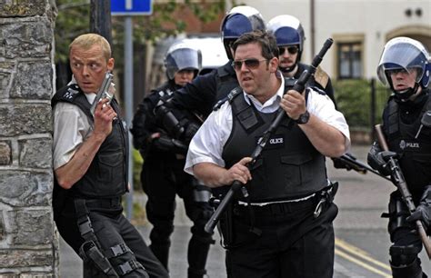 Tipsy On Cleverness Edgar Wrights Hot Fuzz Slant Magazine