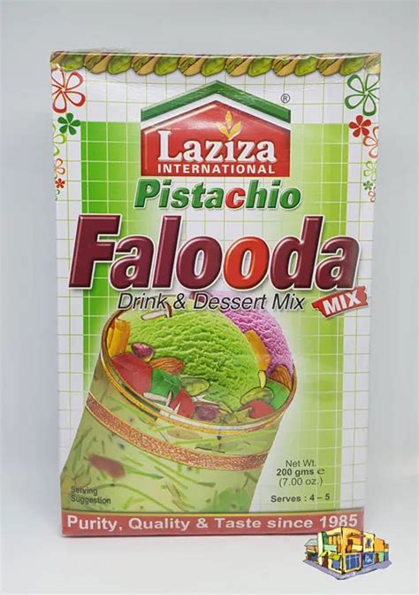 Laziza Pistachio Falooda Mix Drink And Dessert Mix 200 Gram Pack Lazada