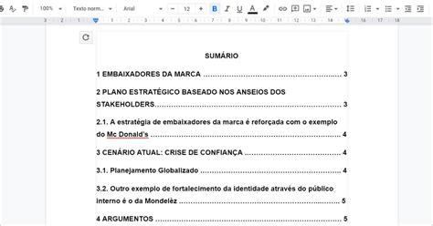 Como Colocar Sum Rio No Google Docs