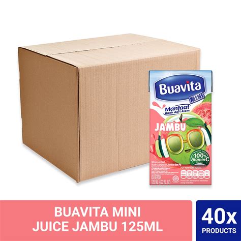 Jual Buavita Mini Juice Jambu Ml Isi Shopee Indonesia