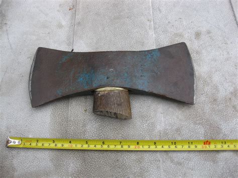 Vintage Lb Sweden Gransfors Double Bit Falling Axe Head Crown