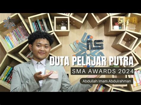 Jawa Pos SMA Awards 2024 Duta Pelajar Putra SMA Islamic