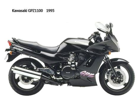 KAWASAKI GPZ 1100 1998. Technische daten. Leistung. Drehmoment ...