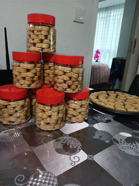 Biskut Bangkit Kelapa Coconut Bangkit Cookie Food Drinks Homemade