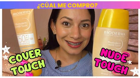Diferencias Entre COVER Touch VS NUDE Touch YouTube