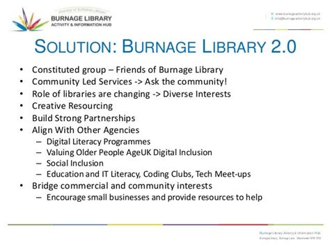 Burnage Library: A 21st Century Library Case Study