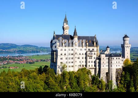 Il Castello Di Neuschwanstein A Schwangau Baviera In Germania