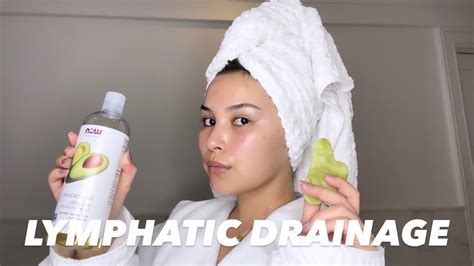 How To Lymphatic Drainage Gua Sha Youtube