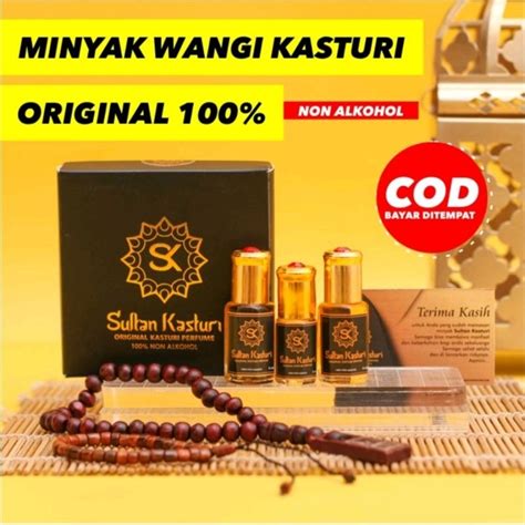 Jual Parfum Sultan Kasturi Original Non Alkohol Parfum Untuk Ibadah