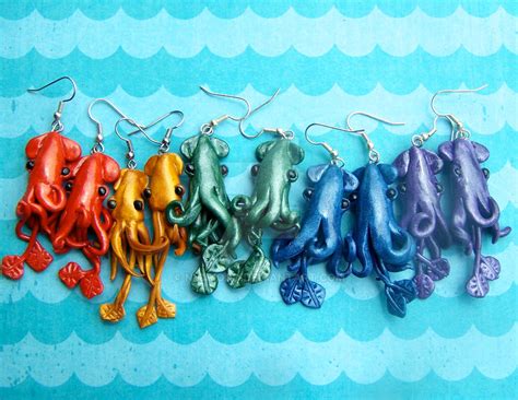 Rainbow Of Squid Colors By N Chiodo On Deviantart