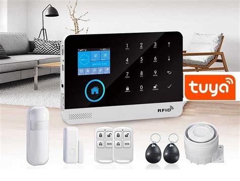 GSM WI-FI Сигнализация PG 103 звонит на телефон, Tuya приложение: 1 530 ...