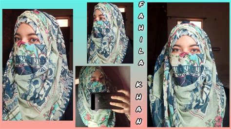 Hijab Style With Niqab 2022 Full Coverage Side Layers Hijab