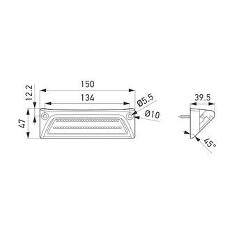 Hella LED Arbeitsscheinwerfer Valuefit SMS2000 12 24V 1 GB 357 098