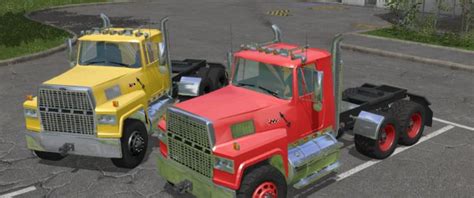 Fs17 Ford L9000 V 10 Trucks Mod Für Farming Simulator 17