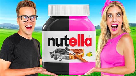 Pink Vs Black Challenge Youtube