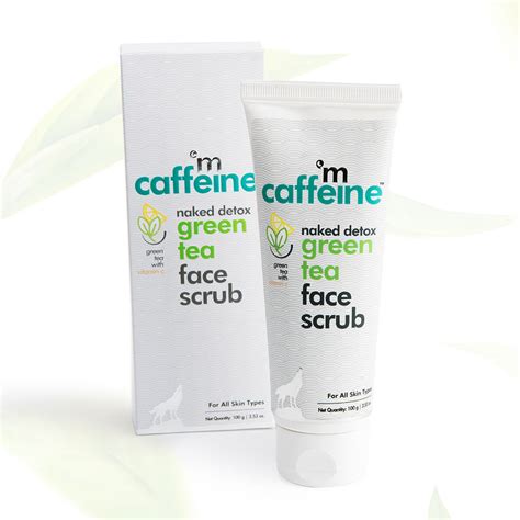 Mcaffeine Naked Detox Green Tea Face Scrub 100 Gm Price Uses Side Effects Composition