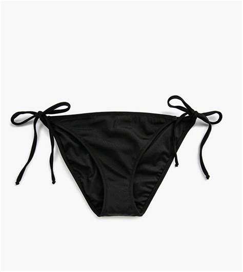 Buy Koton Side Tie Bikini Brief In Black 6thStreet Oman